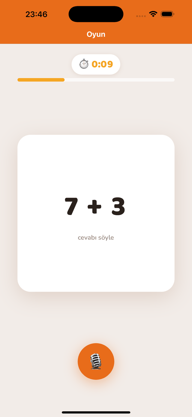 Bir seans: “7 + 5 = ?”