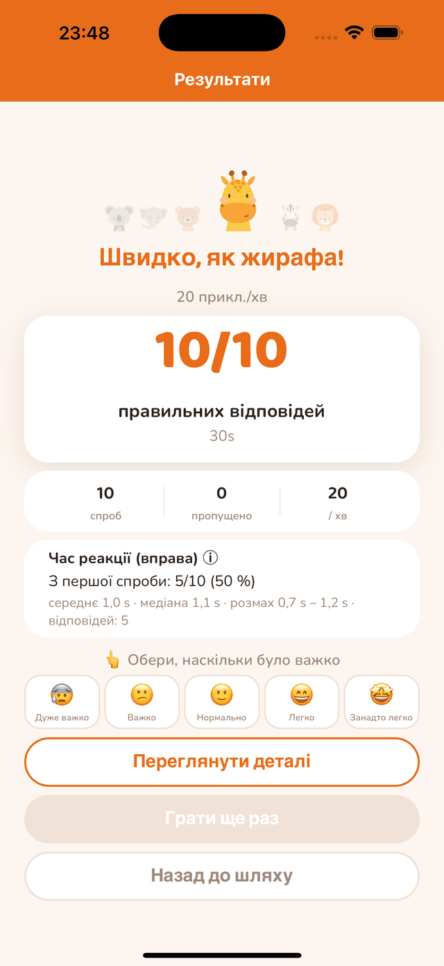 Результат