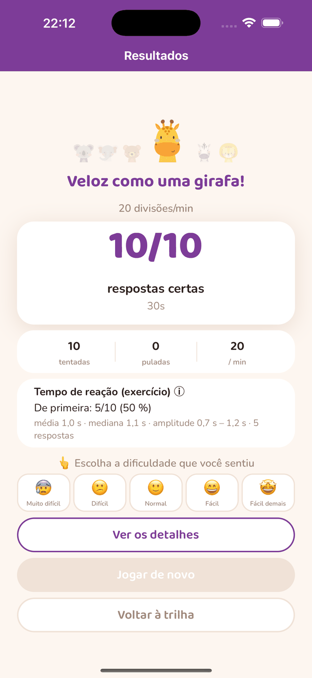 O resultado