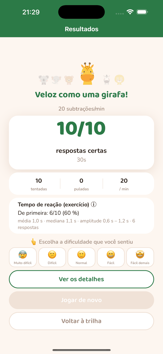 O resultado