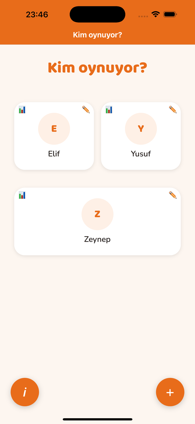 Profil oluşturma