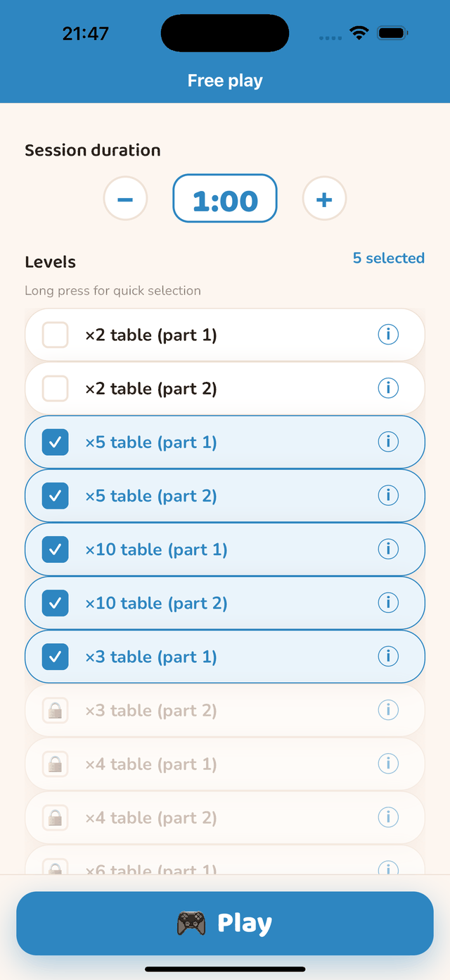 The steps of the Multiplication path